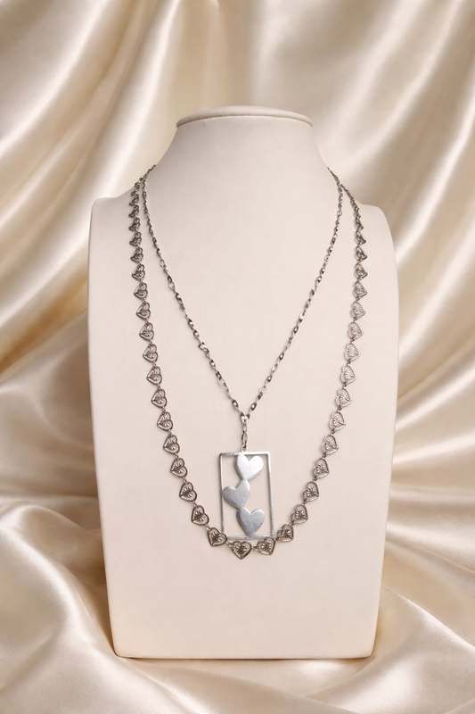 Collier Raphaëlle (doré ou argenté)