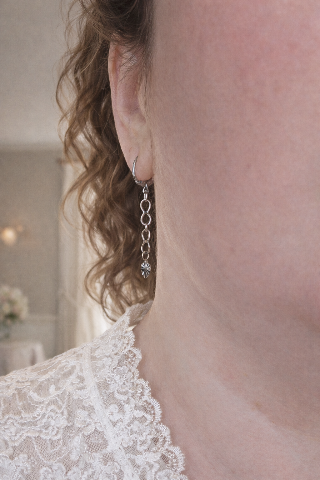 Boucles Infinity (doré ou argenté)