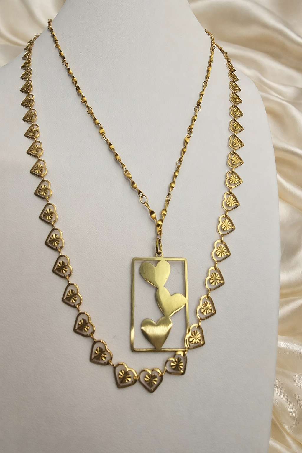 Collier Raphaëlle (doré ou argenté)