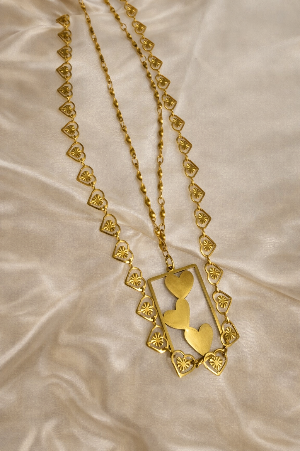 Collier Raphaëlle (doré ou argenté)