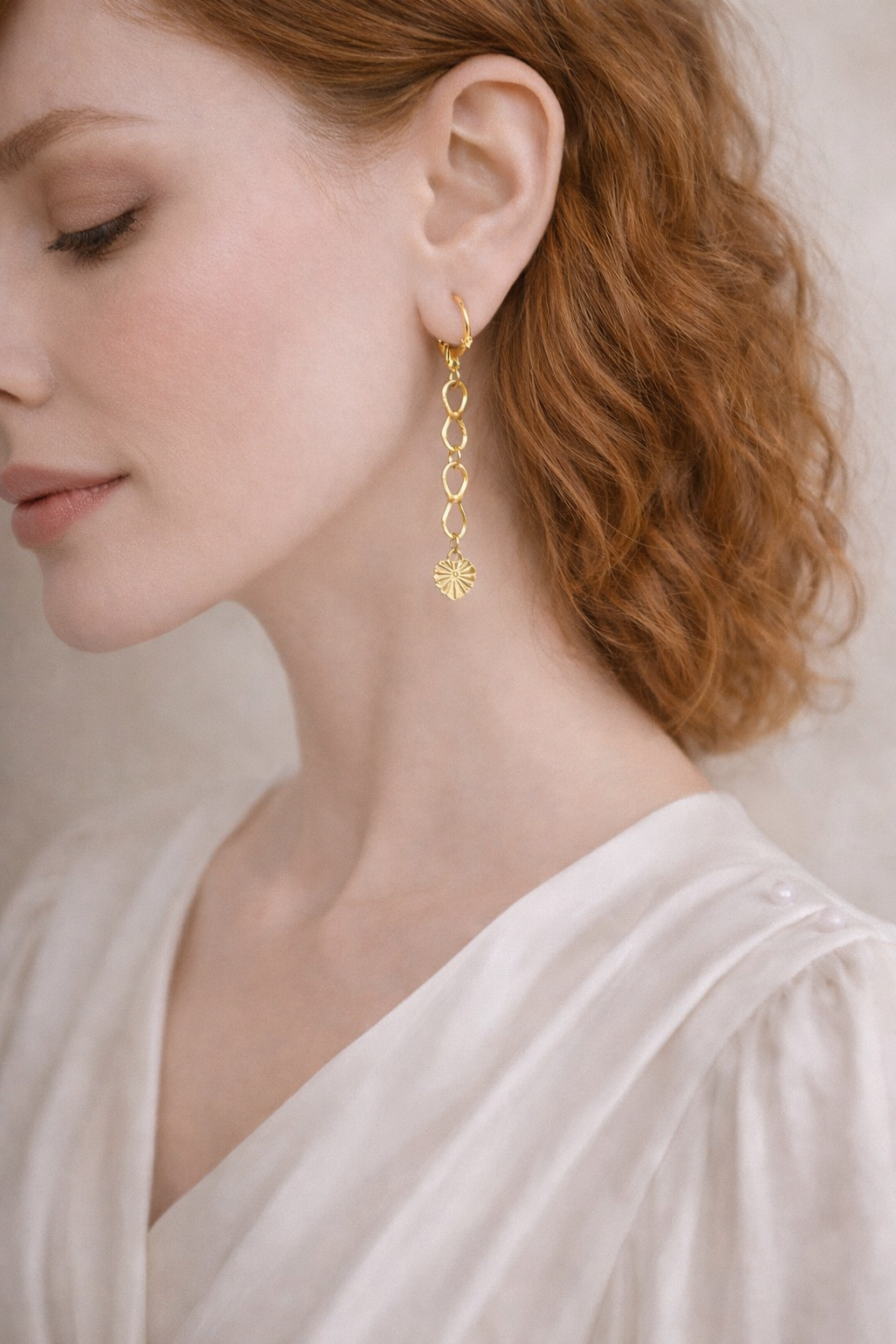 Boucles Infinity (doré ou argenté)