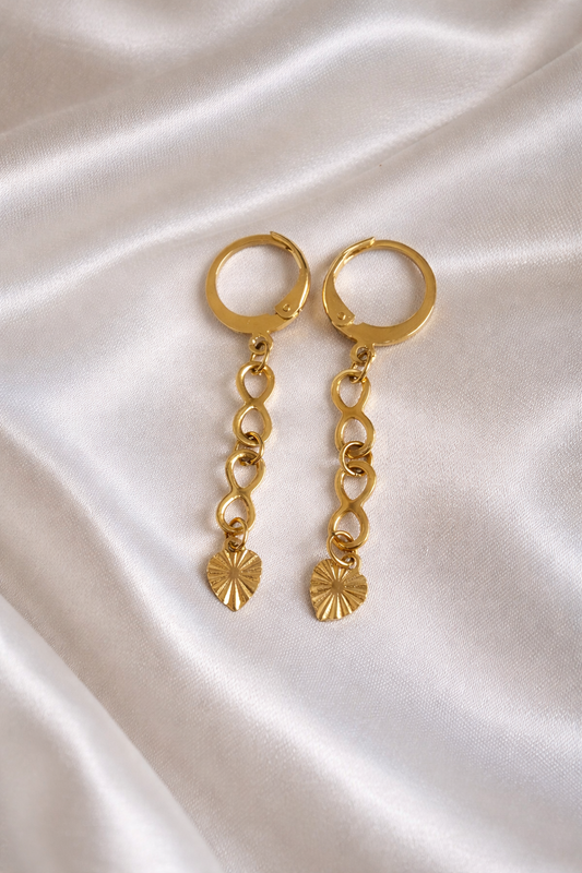Boucles Infinity (doré ou argenté)