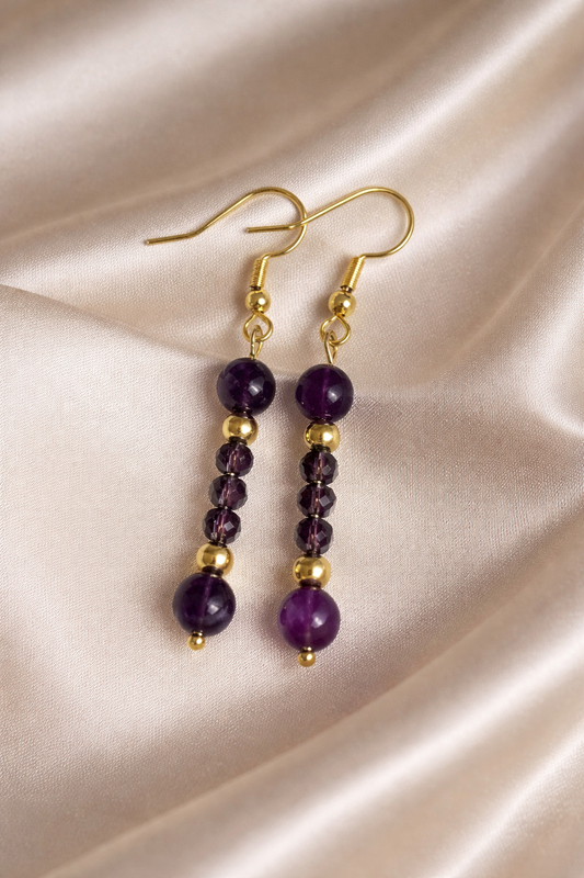 Boucles Kaitlyn (doré ou argenté)